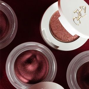 AURIC Smoke Reflect in Disrupt Cranberry/Duochrome Pink-Gold Powder
